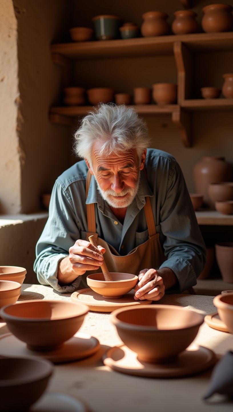 Στιγμιότυπο από πιάτο που σερβίρει ταχίνι με κουρκουμά και ψωμί